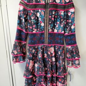 Tadashi Shoji Women's Long Sleeve Midi Dress, Size